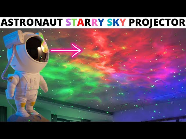 Astronaut Star Projector Galaxy Light, 360° Space Buddy Projector Sky LED  Night Light Space Projector Starlight Planetarium Spaceman Projector Lamp