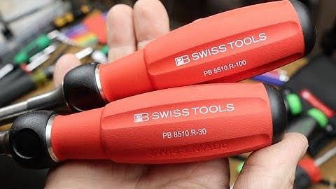 PB Swiss the best ratcheting screwdrivers? Priced like Snap On. Better performance in some areas.