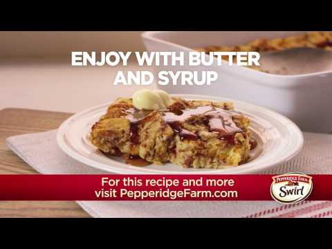 Pepperidge Farm Cinnamon Swirl Baked French Toast Casserole Recipe