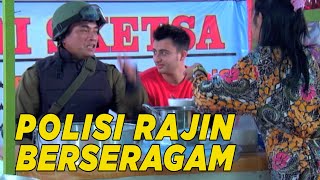 Alasan para polisi masih pakai pakaian lengkap ketika sudah tidak bertugas | SKETSA