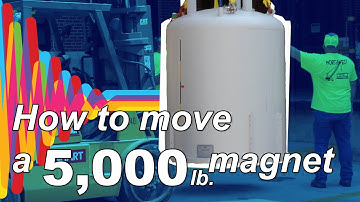 The NMR Lab Gets a New Magnet