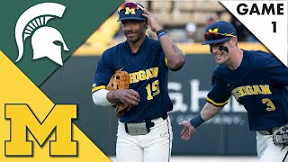 Michigan vs Michigan State (PLAYER HITS 3 HRs | 7 HRs COMBINED) | College Baseball Highlights 2022