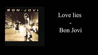 Download Lagu Karaoke - Bon Jovi- Love lies MP3 Download Lagu Karaoke - Bon Jovi- Love lies MP3