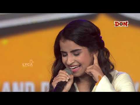 Sivaangi Live Singing | Bae Song | Don Pre Release Event | Sivakarthikeyan | Lyca Productions