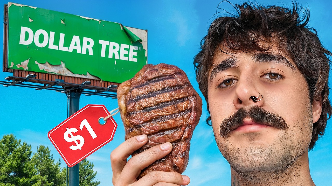 I Ate ONLY Dollar Store Food For 3 Days