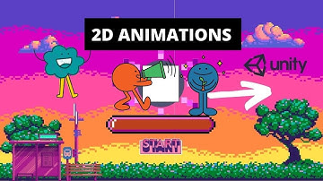 How to make 2D Game Animations in Unity using Idle, Run, and Jump