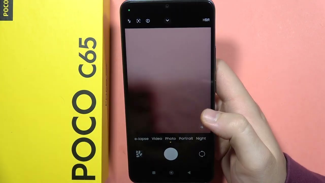 POCO C65: есть ли режим Camera Pro Mode? 