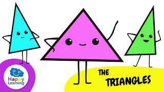 Learning with Triangle Types: Fun Geometric Figures | Educational Videos for Kids