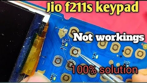 Jio F211s Keypad Not Working Up, Down And Left Button Jumper🤔🤔