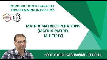 Matrix-Matrix operations (Matrix-Matrix Multiply)
