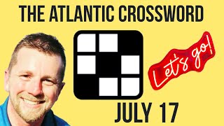 BACK FOR ANOTHER GO! - Oranje plays The Atlantic July 17 2025 crossword