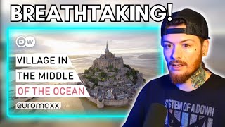 American Reacts to Mont-Saint-Michel | The French Village That Sits Right In The Ocean