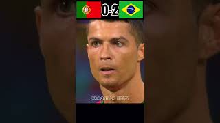 Portugal VS Brazil 4-3 Ronaldo Hat-tricks 🔥 FINAL Imaginary Match Highlights & Goals