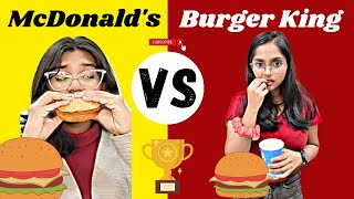 Fast food face-off: McDonald's VS Burger King 👑🍔 with @Sanji_kun_650 #mcdonalds #trending #faceoff