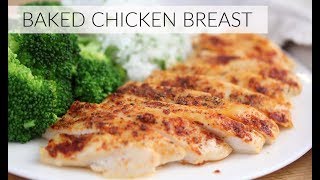 Baked chicken breasts that are super juicy and flavorful. learn my
simple tips to avoid making dried out overcooked so tha...