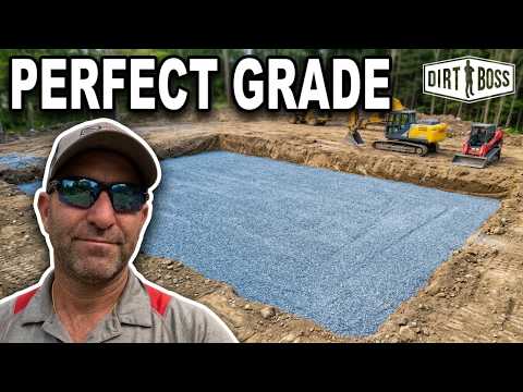 Excavating a basement foundation