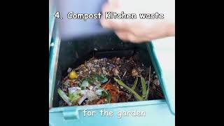 Eco Friendly, Zero Waste | Kitchen & Garden Hacks #shorts