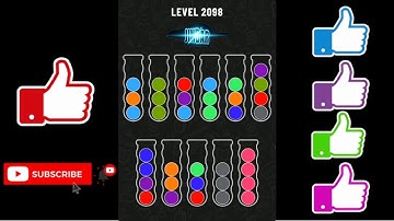 Ball Sort Puzzle Level 2098