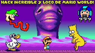 Un Hack INCREÍBLE y MUY LOCO de Super Mario World !! - Mario's Mistery Meat con Pepe el Mago (#1)