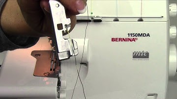 Bernina Serger 1150 32 French Ribbon with the Cording Foot
