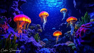 Calming Jellyfish Aquarium ~ Meditation Music for Sleep & Sleeping, Stress Relief & Massage #13