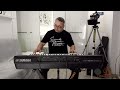 DEMO YAMAHA PSR SX920 BY IULIK UNBOXING