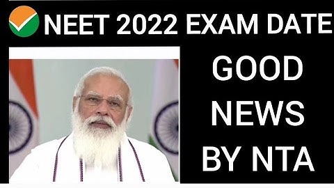 Neet 2022 exam date by NTA officials  || NDTV official update