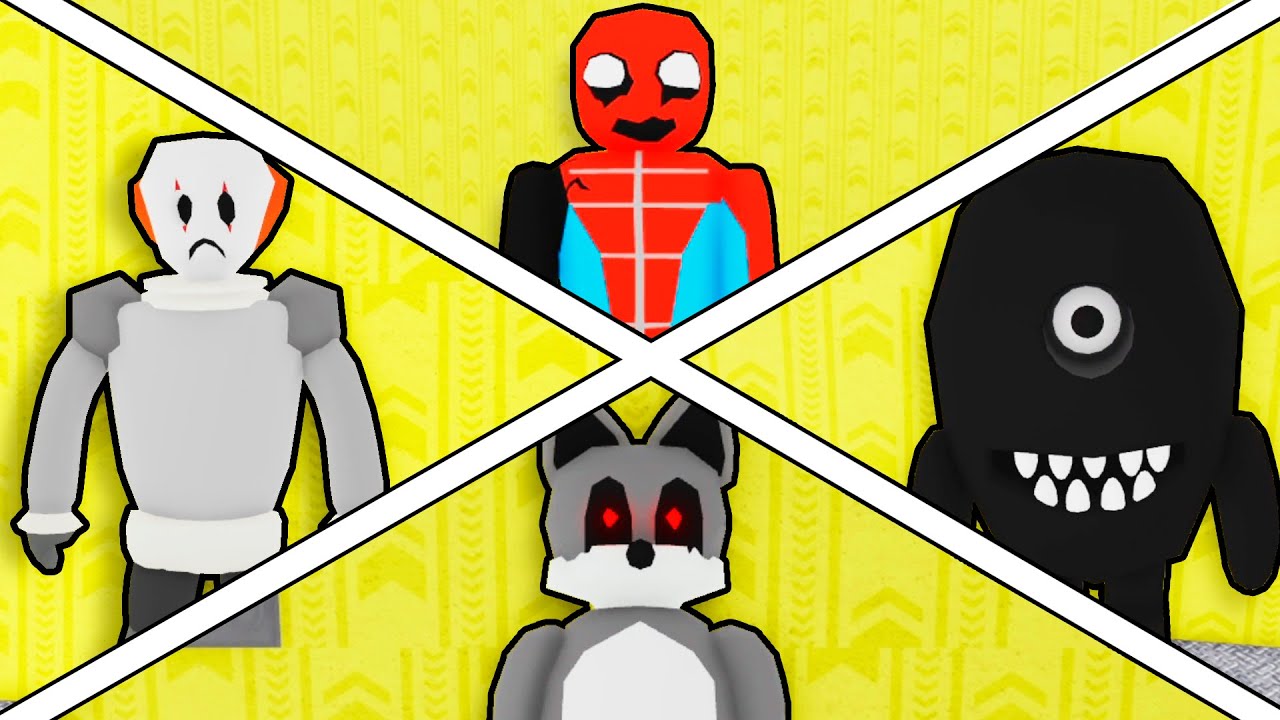 QUAL MORPH VOCÊ PREFERE no ROBLOX? (Backrooms Morphs) 