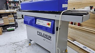 Обслуживание кромкооблицовочного станка FELDER G 200