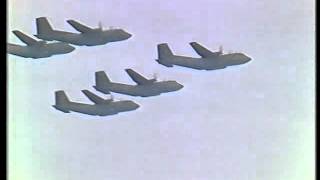 Luftparade -flypast- Bundeswehr 1985