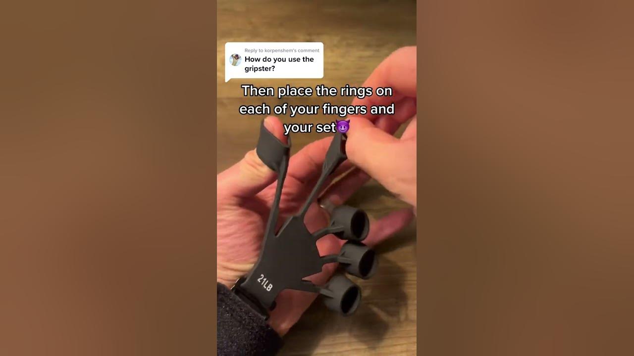 How do you use the gripster? YouTube