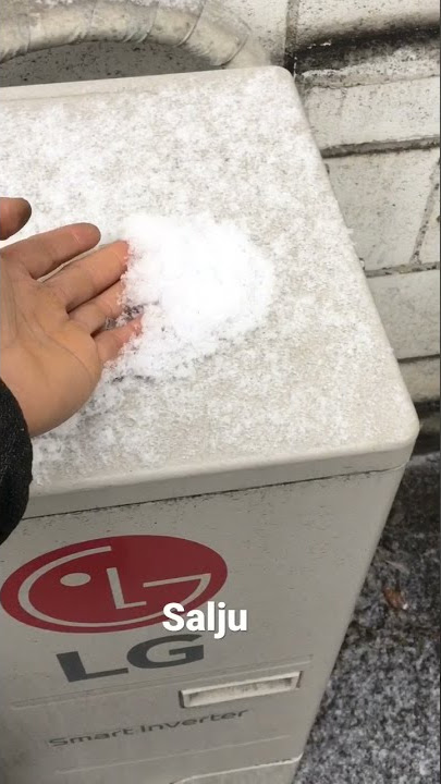 Bentuk salju di lihat dari dekat