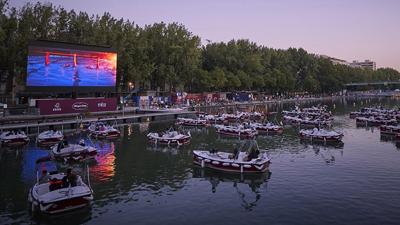 photo Floating Movie Theater Near Me floating cinema opens on the seine in paris coronavirus