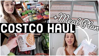 $450 COSTCO Grocery Haul & MEAL PLAN!