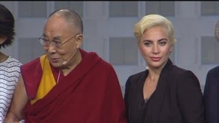 Q&A with Dalai Lama and Lady Gaga