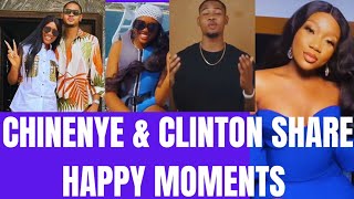 Fans in shock 😮 😮 😮 as Chinenye Nnebe & Clinton Joshua share happy moments