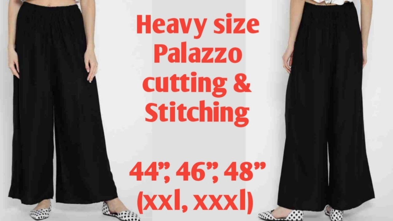 VINAAN Viscose Rayon Comfortable,Stylish and Relaxed Fit Solid Plus Size  Palazzo for Women(Available Sizes-XL, XXL|2XL, XXXL|3XL, 4XL, 5XL Palazzo  Pants) Black : Amazon.in: Fashion