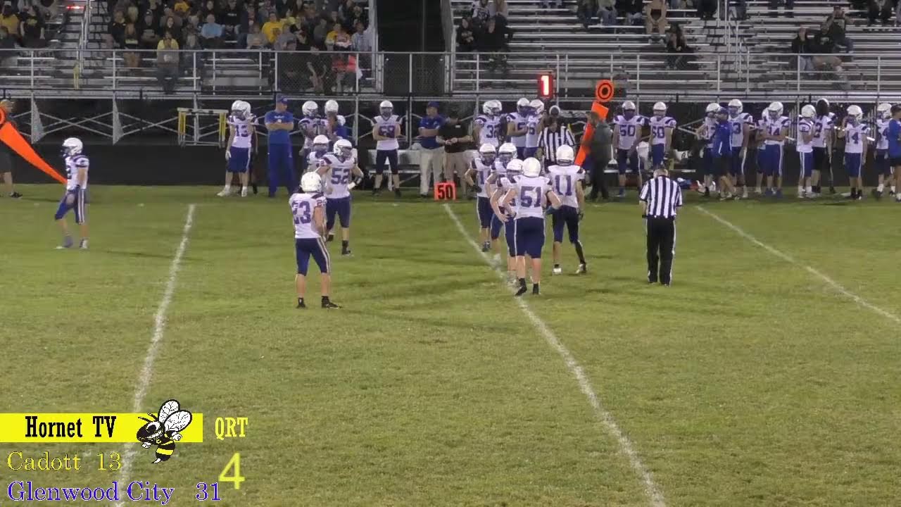 Varsity Football vs. Glenwood City 10/1/2021 YouTube