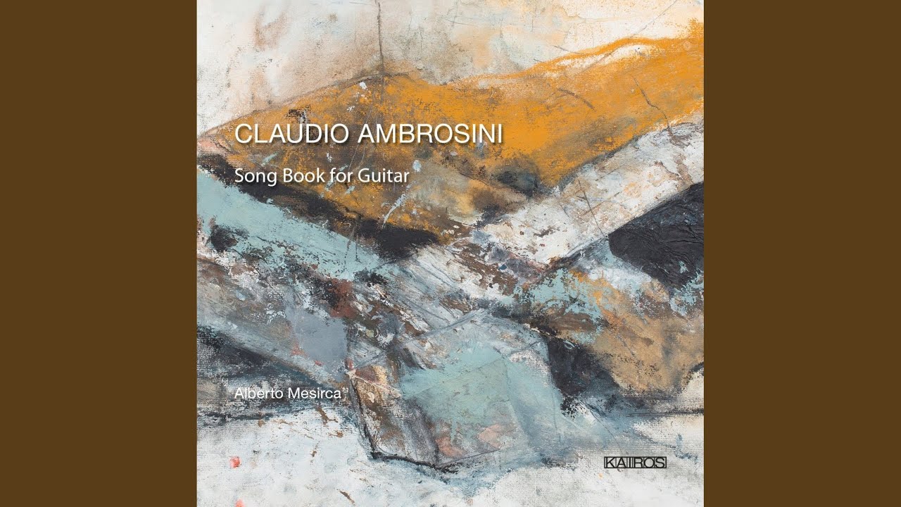 Tre Studi sulla propettiva (1973) : No. 2 Canzone curva, detta "Dell'ochiolino"