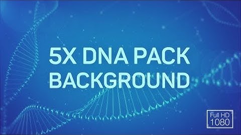 Medical Video Background & DNA