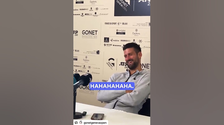 Novak Djokovic’s son Stefan asks his dad a question during press conference 🥰 #Djokovic