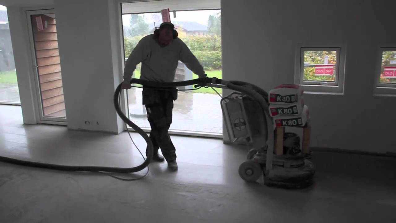 Poleret beton som cs colorscreed youtube Betonbord gør det selv