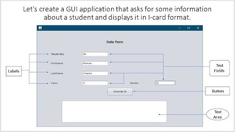 Getting started with NetBeans GUI Builder example-2