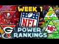 The Official 2021 NFL Power Rankings (Week 1 Edition.....THE SEASON IS FINALLY HERE!) || TPS