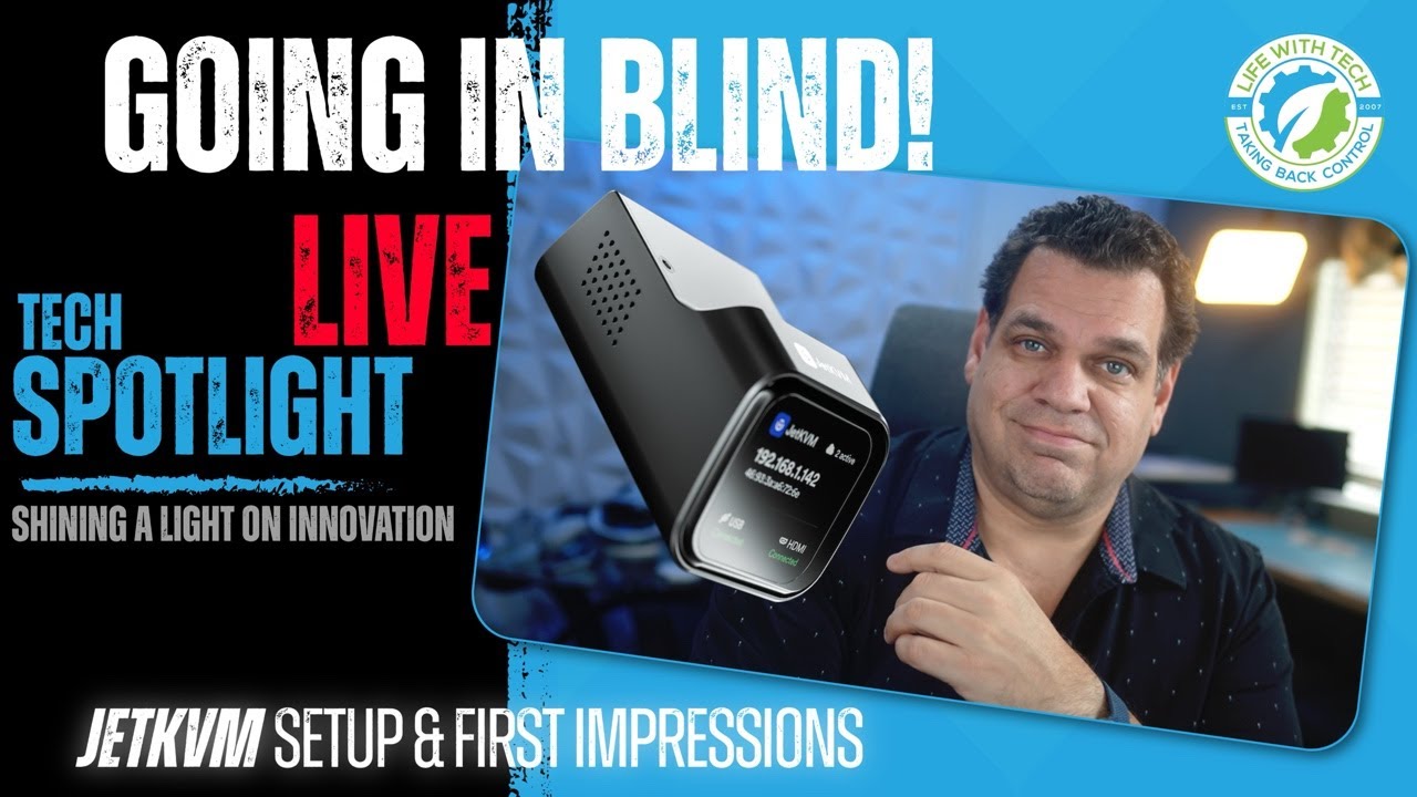 Going in Blind! LIVE JetKVM Setup & First Impressions – Open-Source KVM Over IP