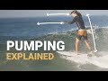 How to generate speed  the pumping technique  learn how advanced surfers accelerate