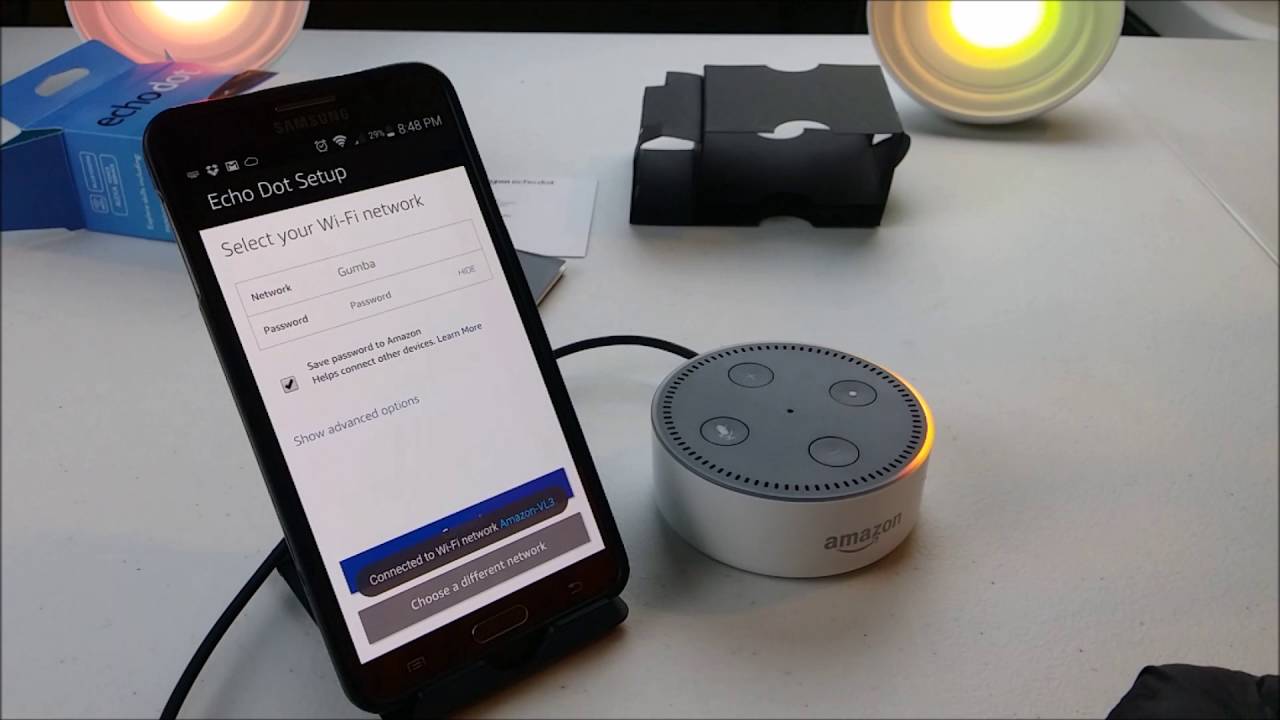 how to connect echo 2nd generation to wifi