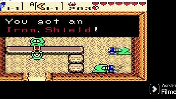 legend of Zelda Oracle of season part 10 got an Iron Shield