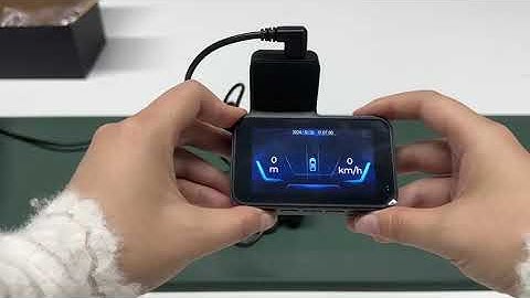 AI ADAS DASH CAM--EF101 unboxing video