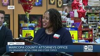 Maricopa County Attorney's Office discusses organized retail crime and other topics
